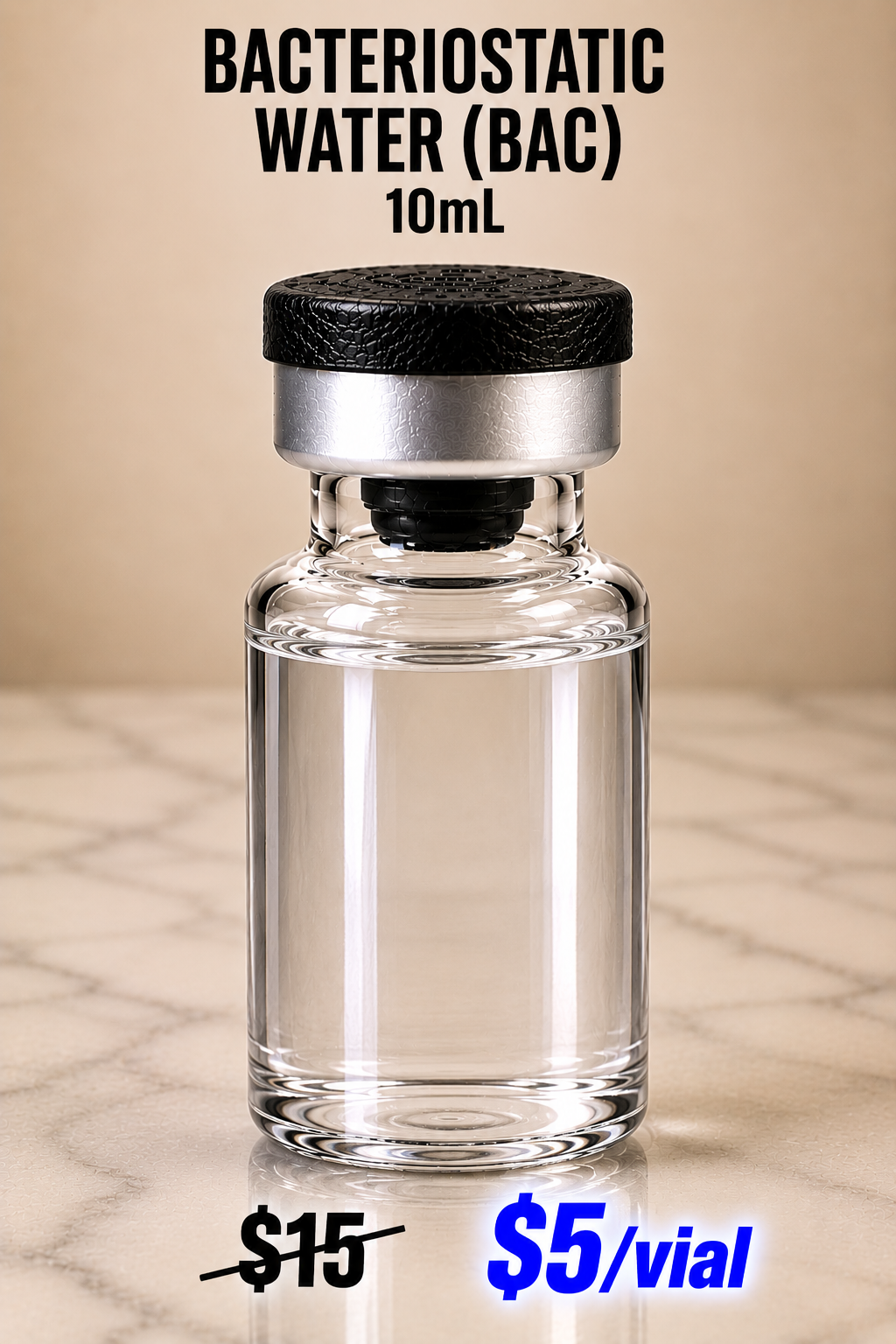 Bacteriostatic Water (BAC) 10mL